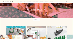 Desktop Screenshot of naomi-maria.com